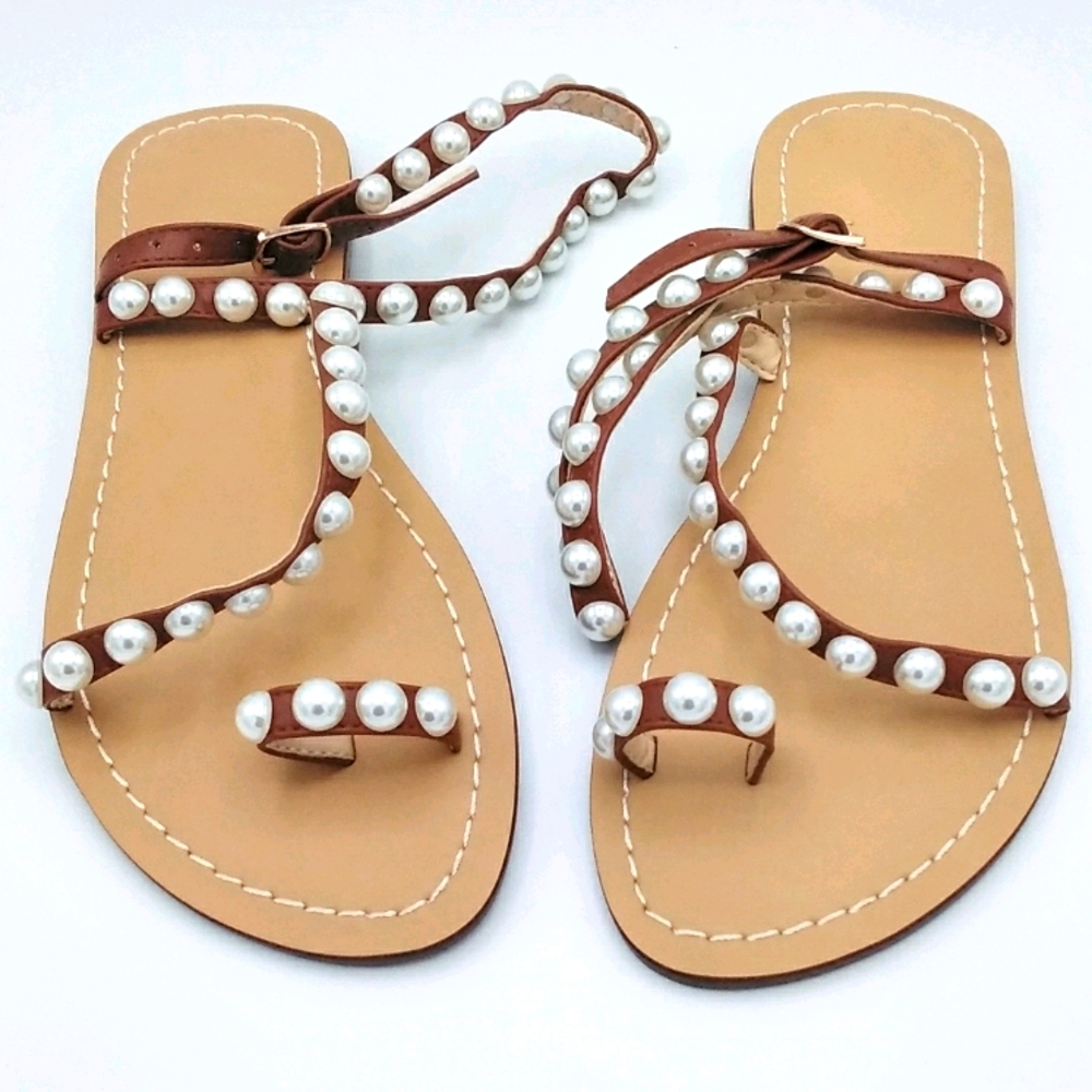 Most Modern Pearl Strap Sandals